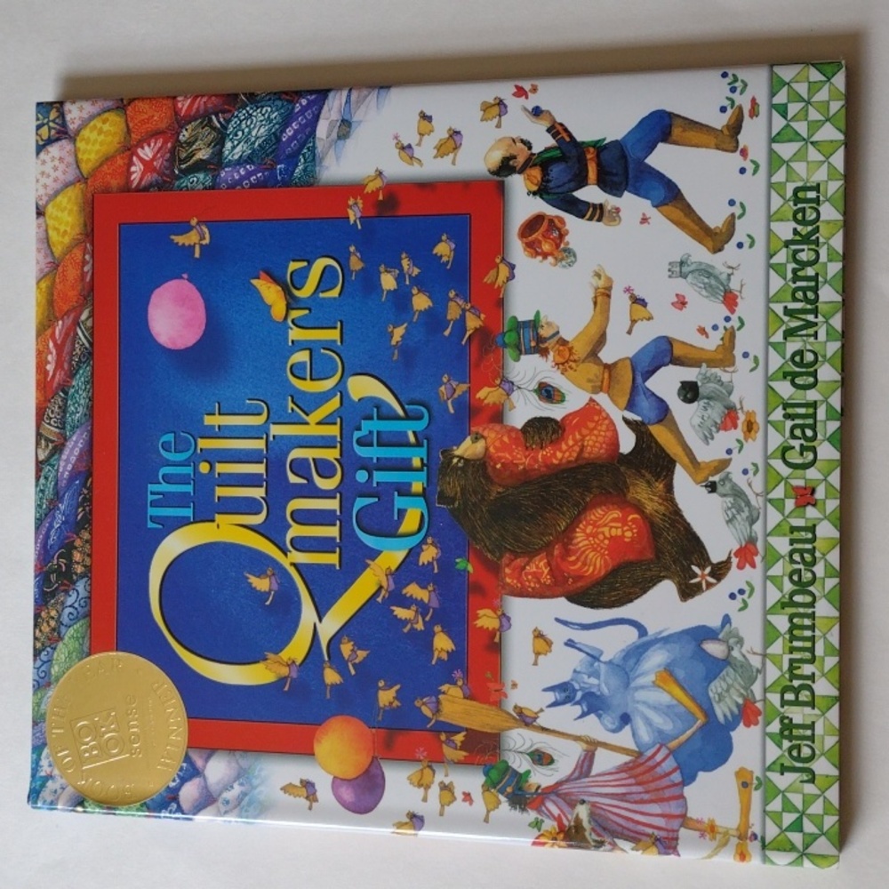 Quilt Makers Gift Hardcover by Jeff Brumbeau & Gail de Marcken  New Vintage